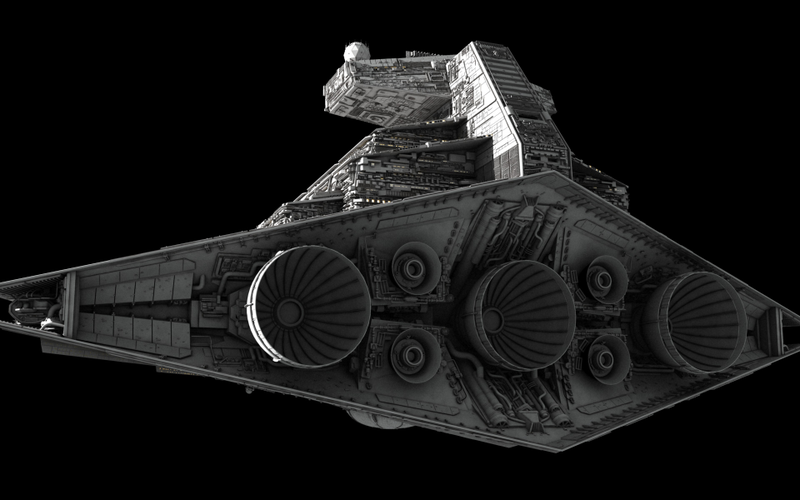 Illustration for article titled That's No Moon, It's An Awesome Star Wars Picture!